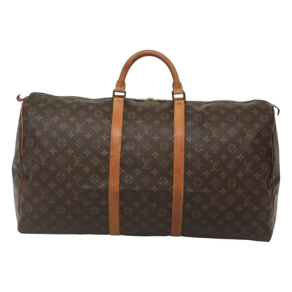 LOUIS VUITTON Monogram Keepall 60 Boston Bag M41422